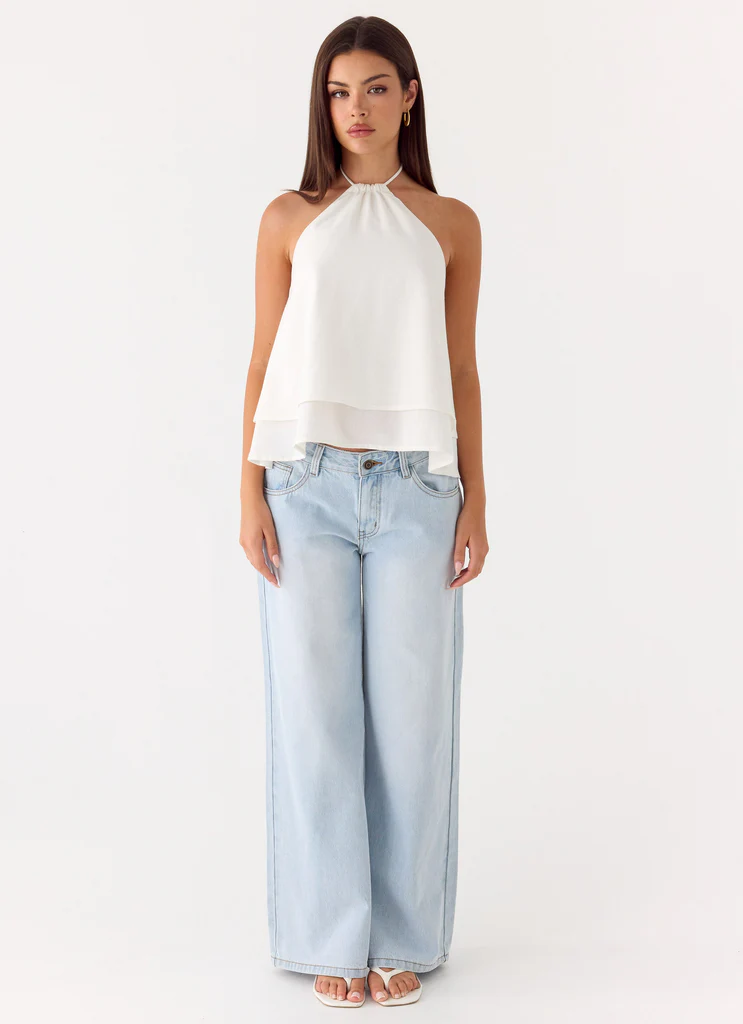 Nerina Top - Blanc