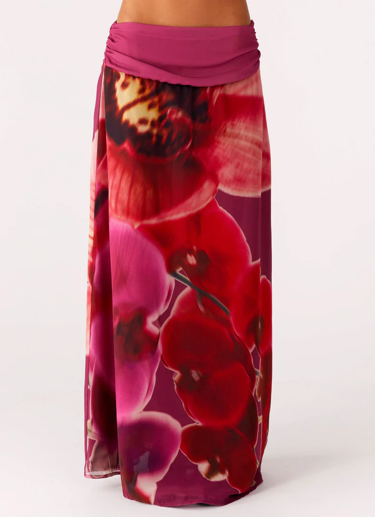 Jupe maxi Blushing Bloom - Violet Bloom