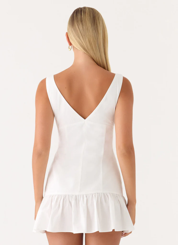 Robe Mini Gretel – Blanc Robe Mini Gretel - Blanc