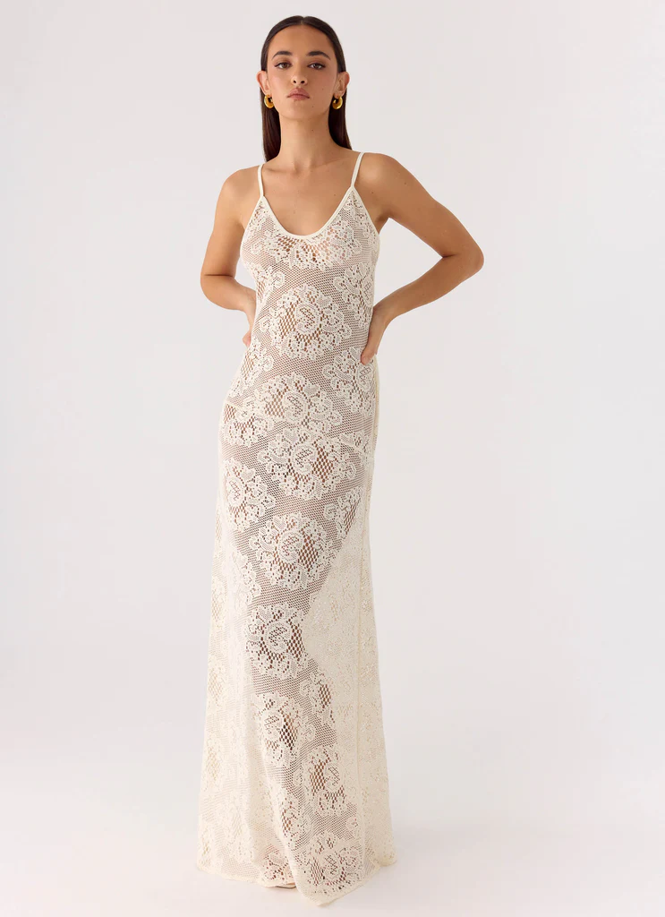 Robe maxi Annalee – Ivoire Robe maxi Annalee - Ivoire
