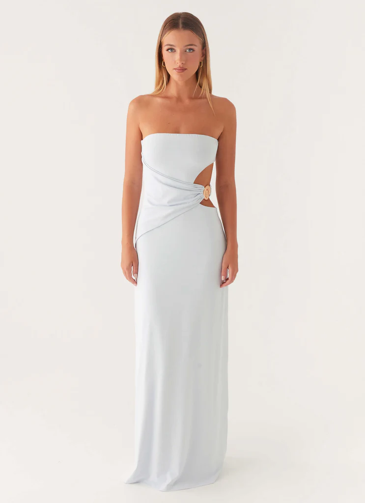 Robe Maxi Anetta – Bleu Pâle Robe Maxi Anetta - Bleu Pâle