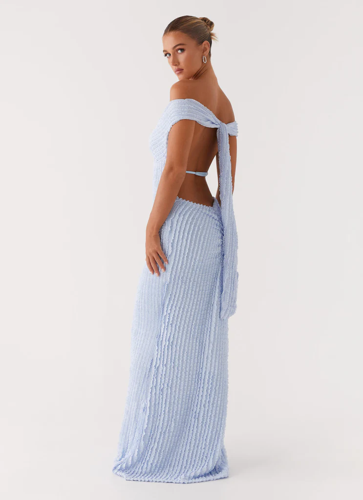 Robe Chantelle Maxi - Bleu
