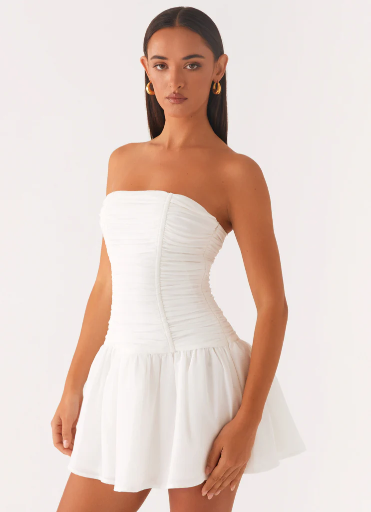 Robe Mini Meadow Dreams - Blanc