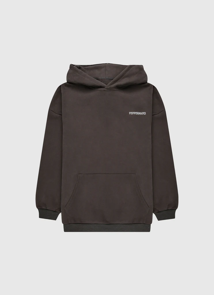 Sweat-shirt Oversized Signature - Charcoal