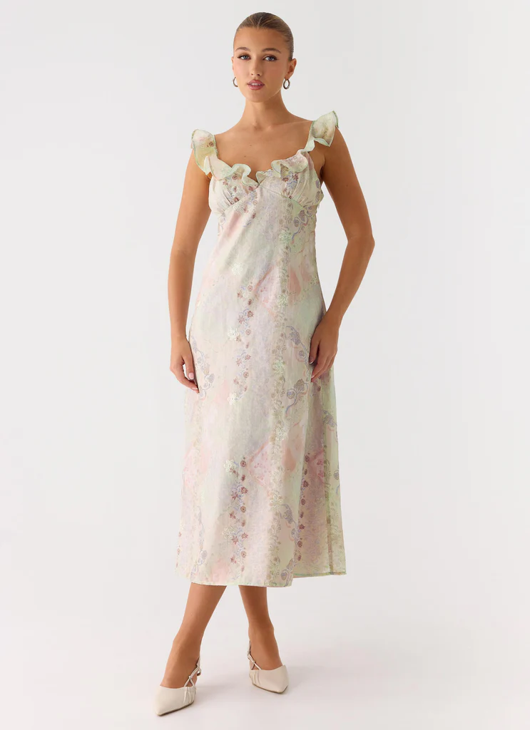 Robe Midi Europa – Paisley Mystique Robe Midi Europa - Paisley Mystique
