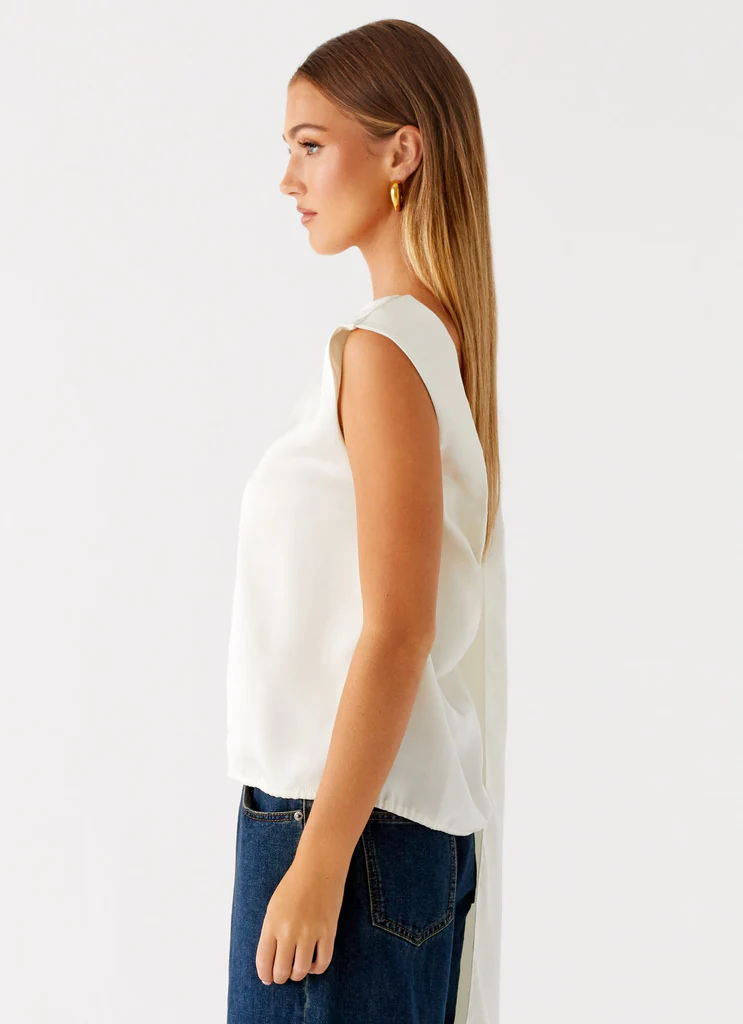 Mojito Cowl Top - Ivoire