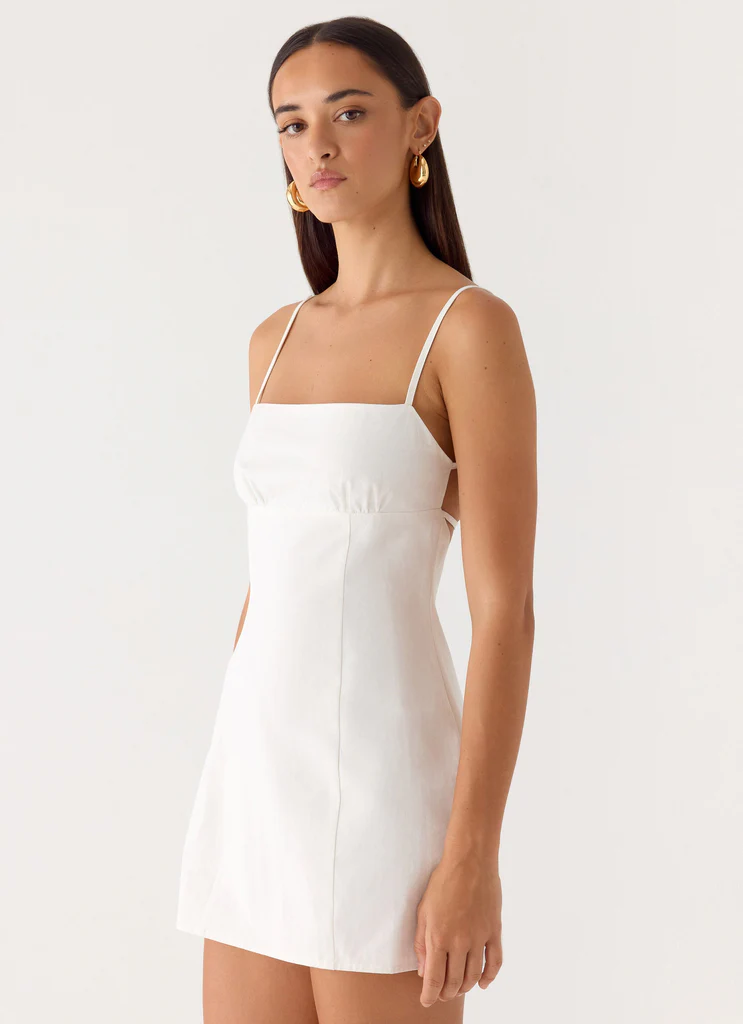 Robe Mini Second Sun - Blanc