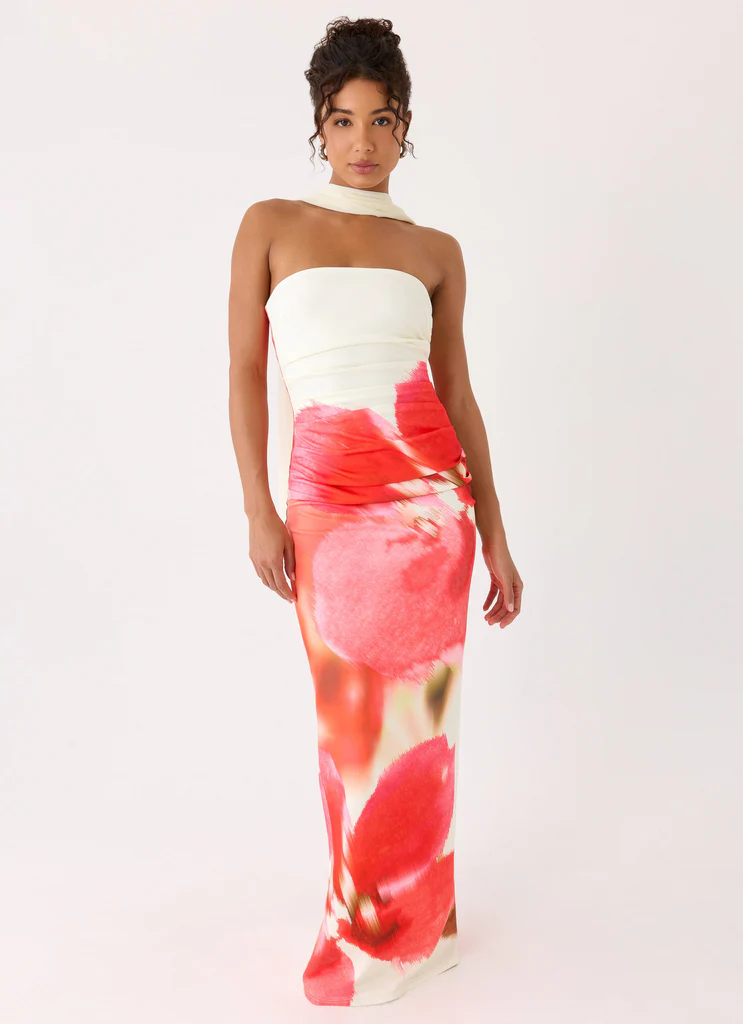 Robe Maxi Libra - Rose Porcelaine