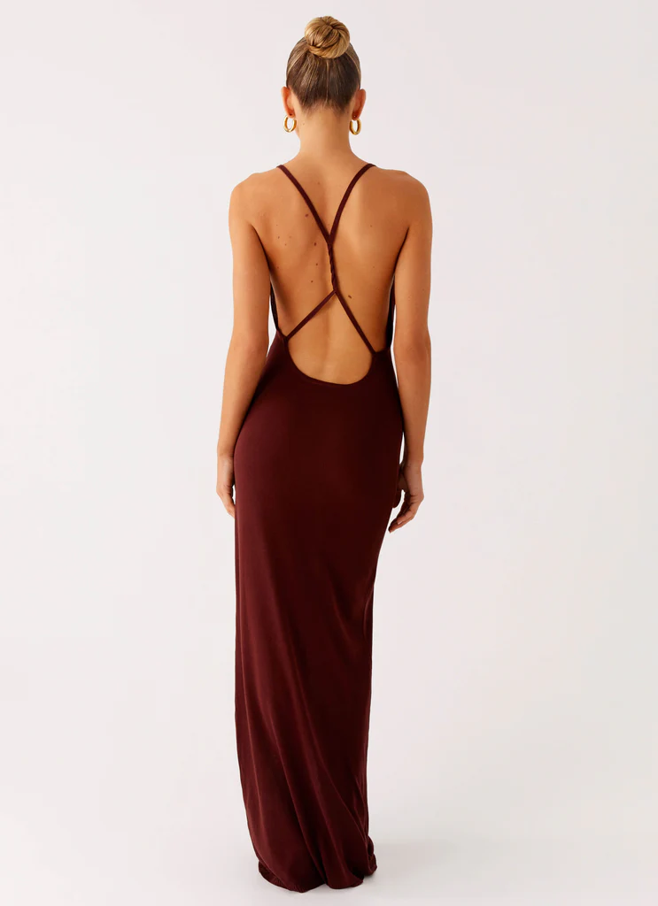 Robe Maxi Nomad Muse - Chocolat