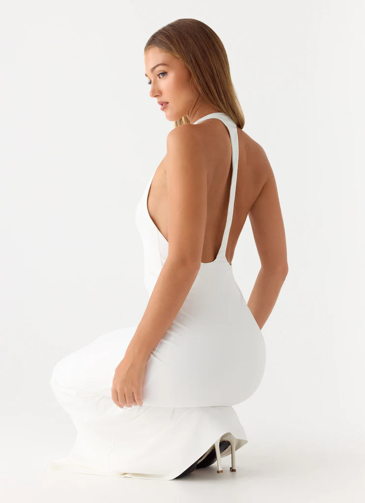 Robe Maxi New Girl - Blanc