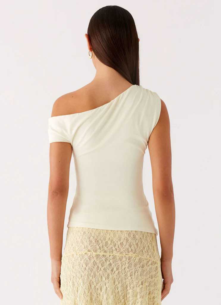 Catch Flights Top - Jaune