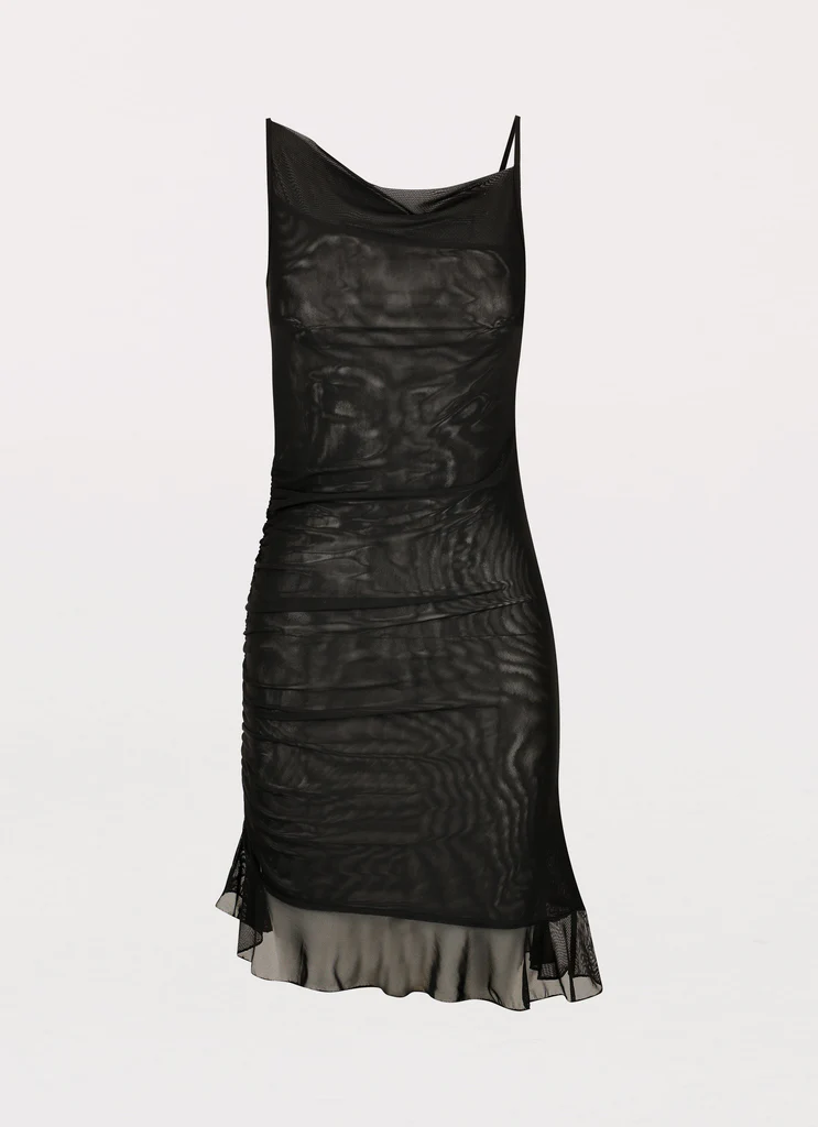 Robe Mini Pass The Prosecco - Noir