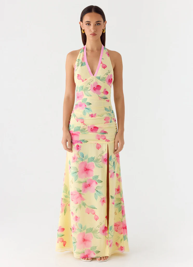 Robe maxi à bretelles Colada - Lemon Soleil