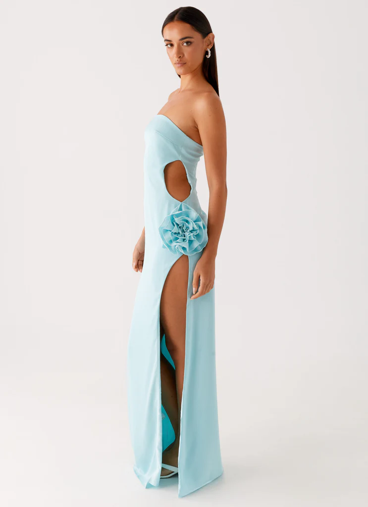 Robe Maxi Sans bretelles Fenway - Menthe