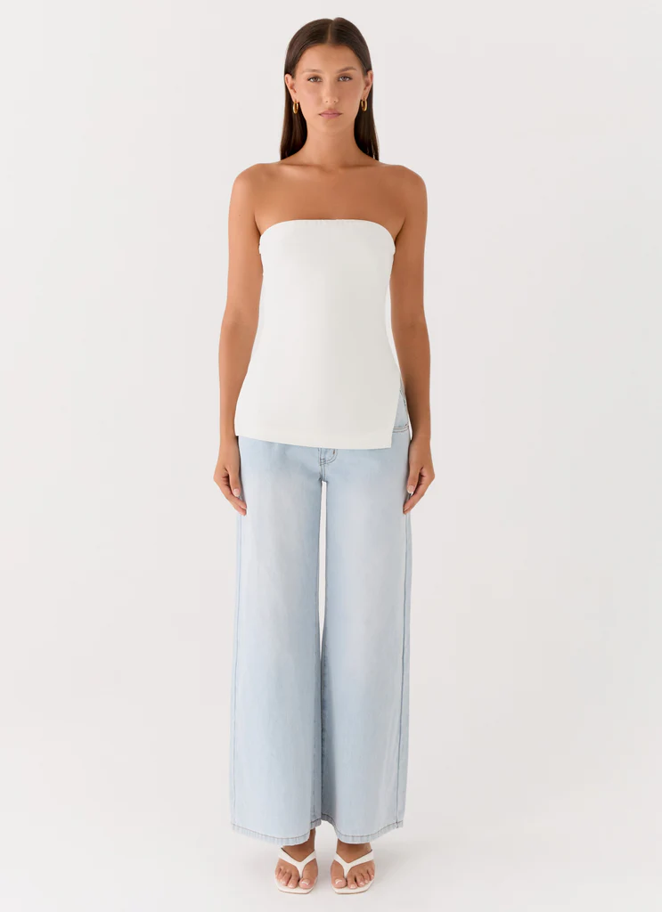 Haut Midnight Glance - Blanc