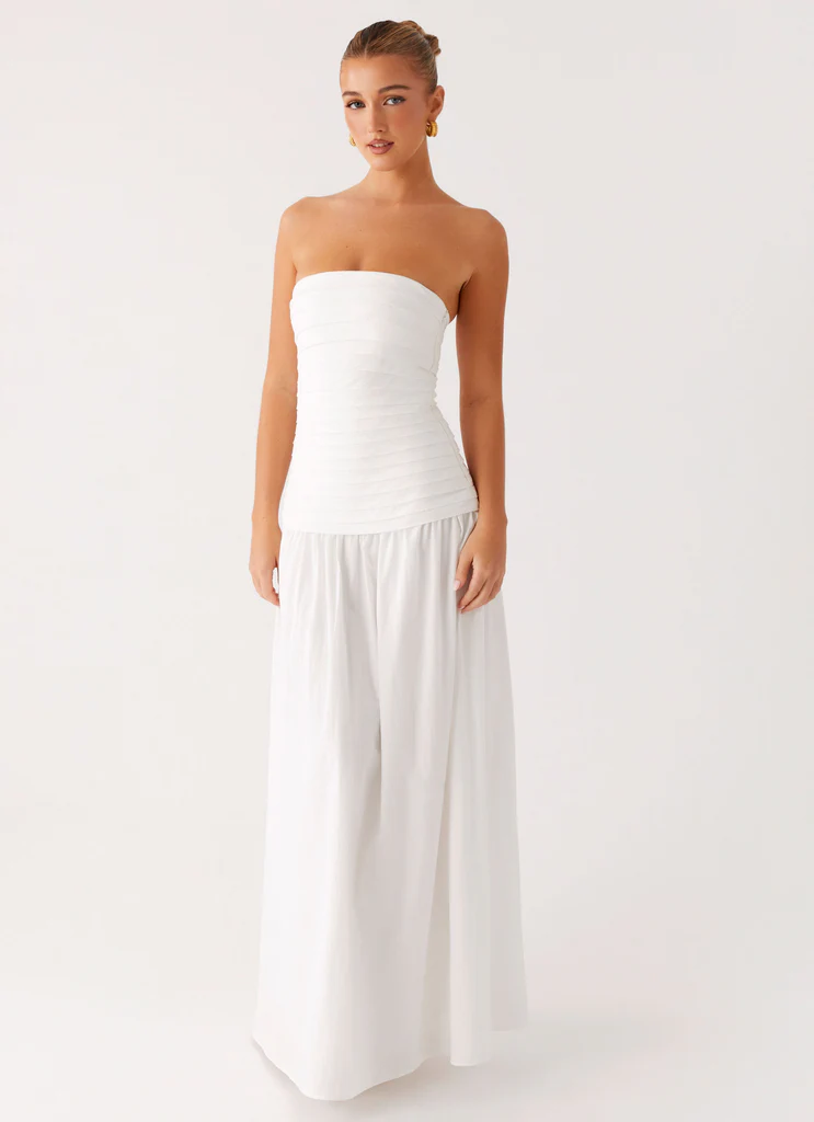 Robe Maxi Tyrah - Blanc
