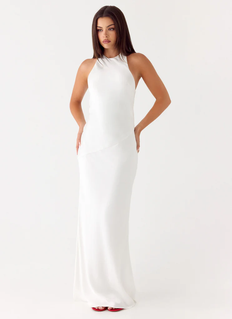 Robe Maxi Jasmanie - Blanc