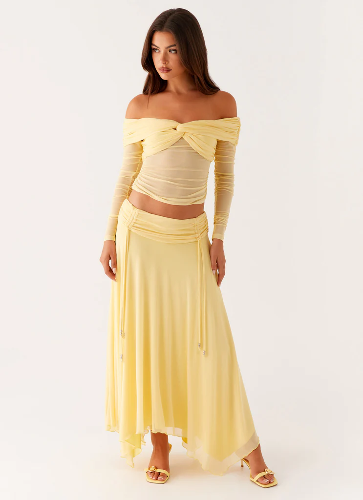 Jupe Midi Kirrabilli - Jaune