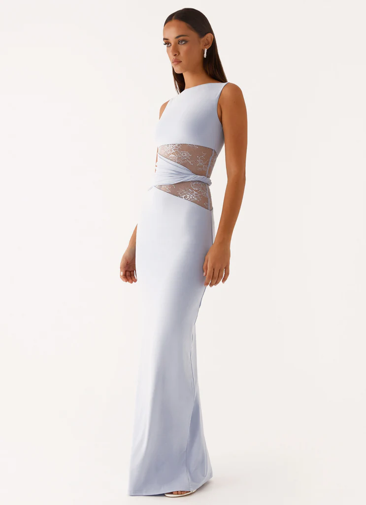 Robe Maxi Karma - Bleu