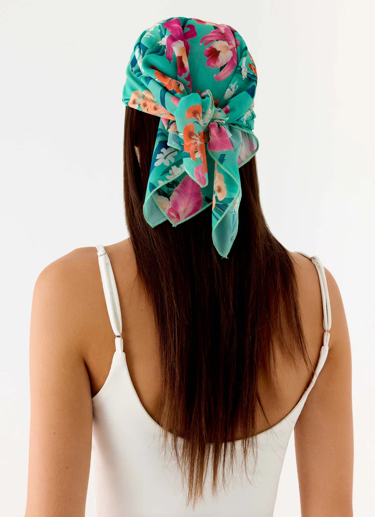 Foulard pour la Tête Graciela - Jungle Bloom