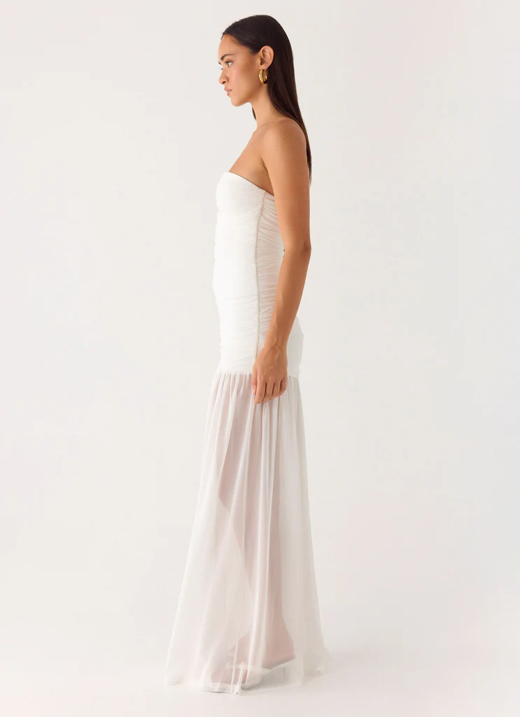Robe Maxi Savaya - Blanc