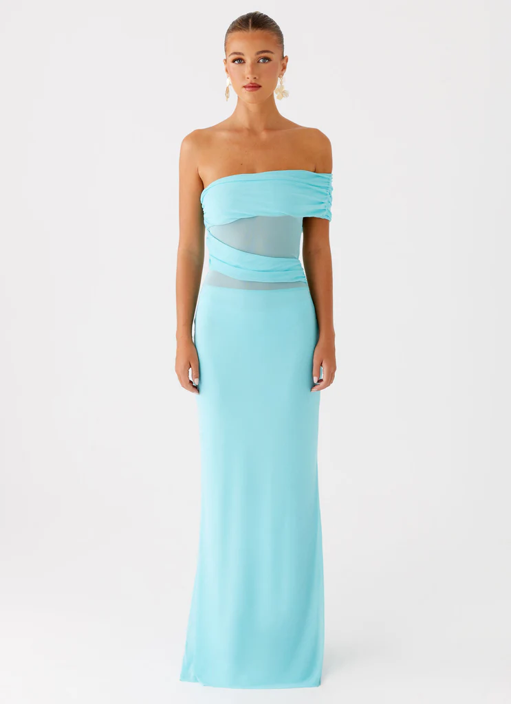 Robe Lumi Maxi - Turquoise