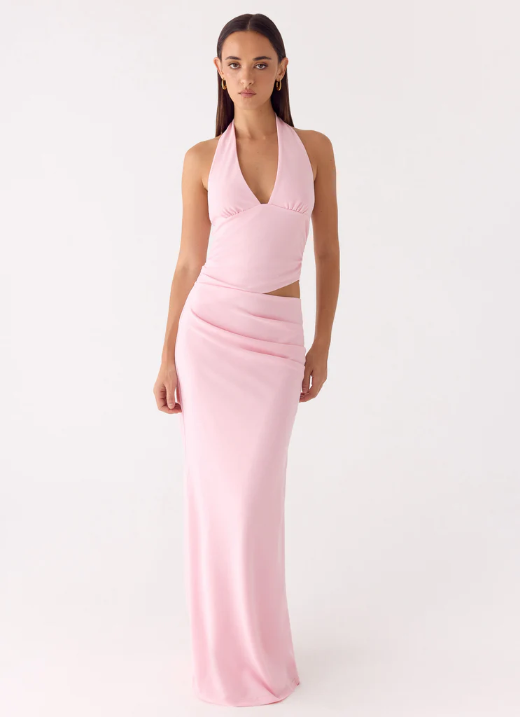 Robe maxi Almost Love - Rose