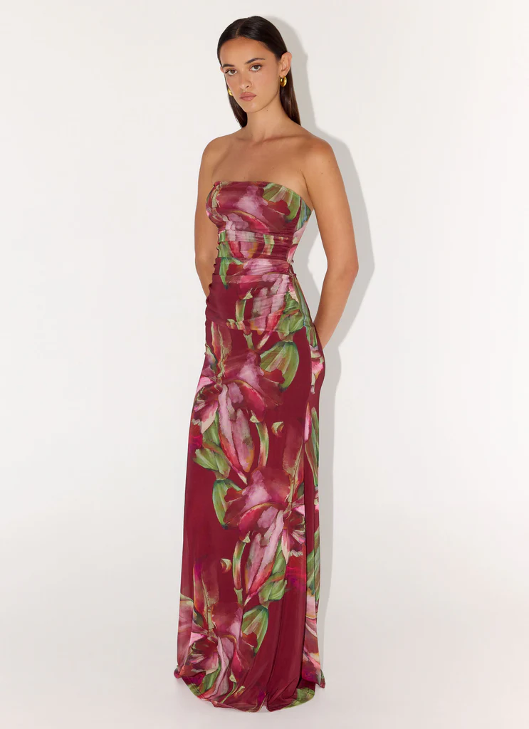 Robe maxi sans bretelles Iroha - Cuba Cuba