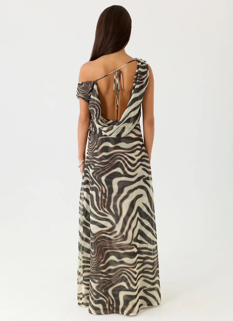 Robe Maxi Mernas - Zèbre