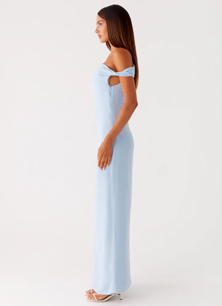 Robe Maxi Mckenna - Bleu