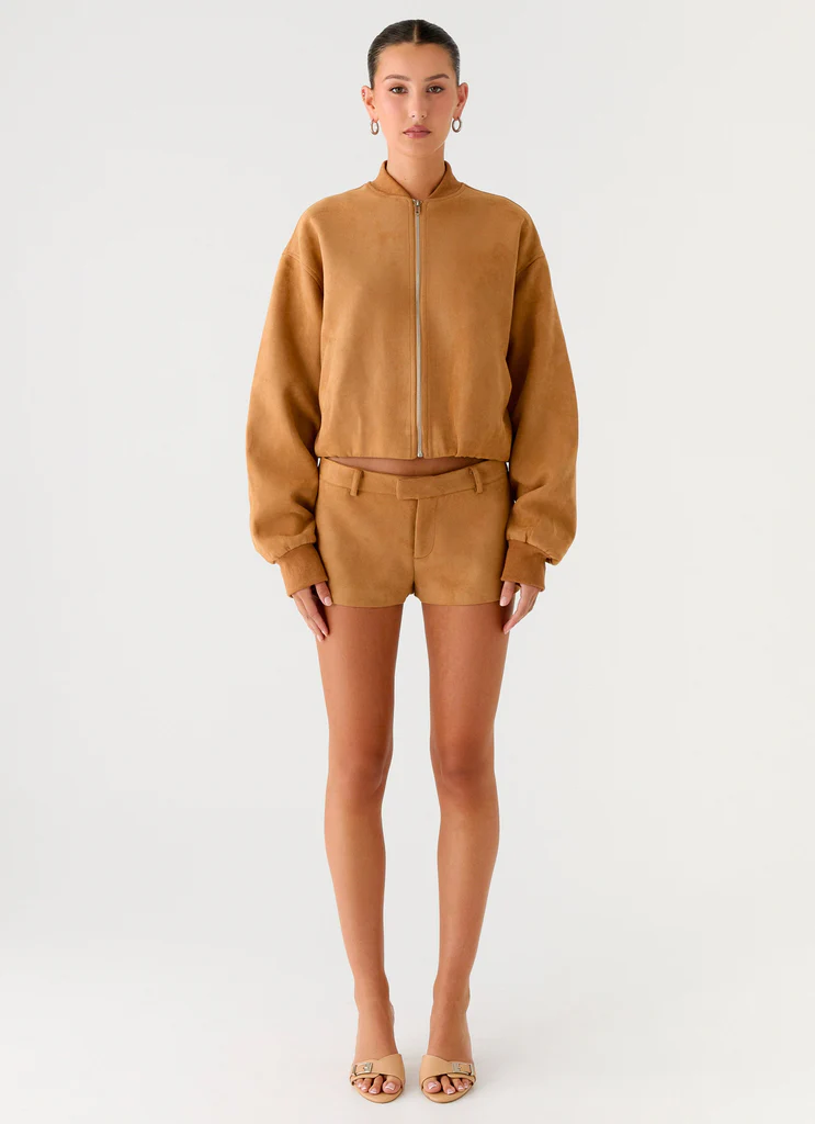 Shorts Mini Thats Chill – Marron Shorts Mini Thats Chill - Marron