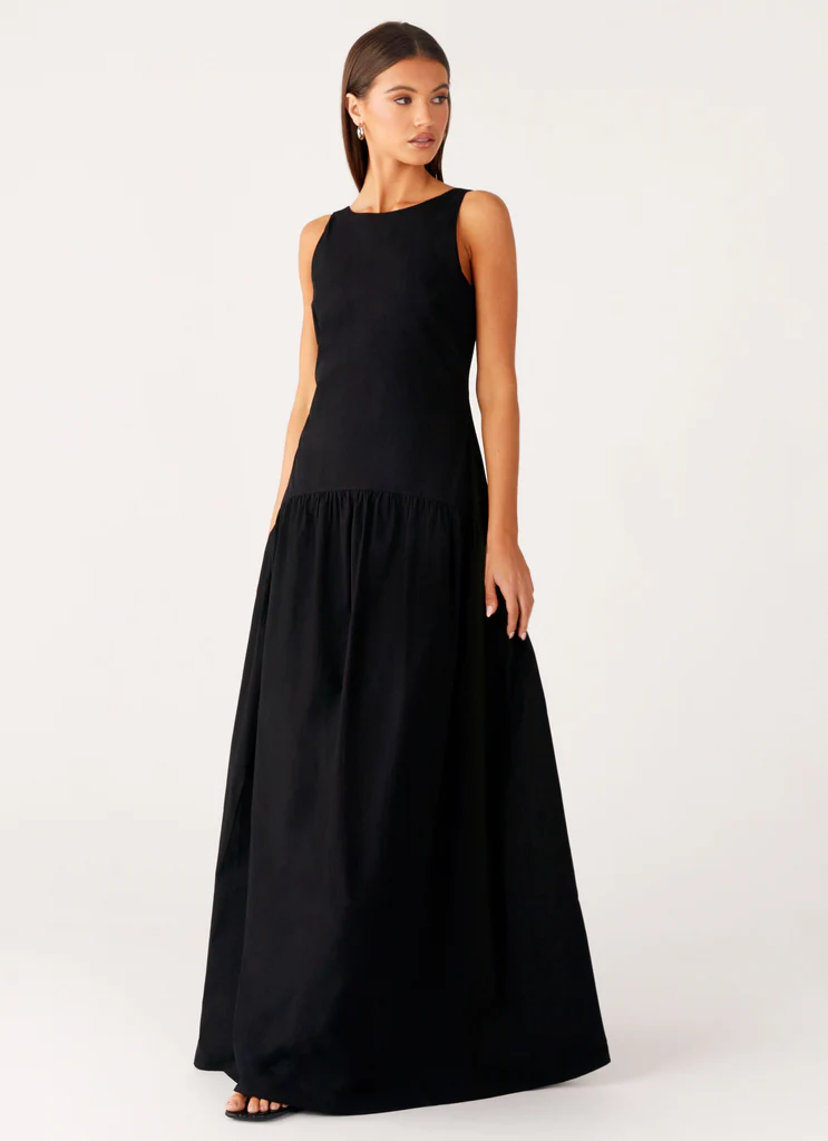 Robe Maxi Morena - Noir
