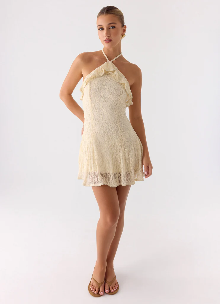 Robe Mini Every Second - Ivoire