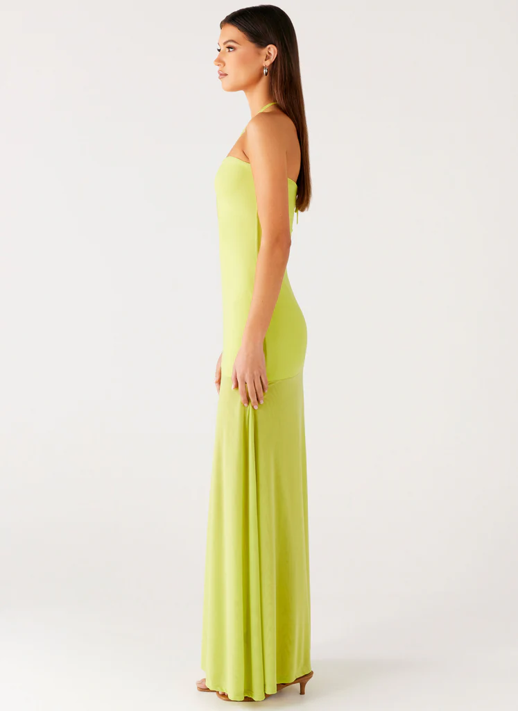 Robe Maxi Claria - Lime
