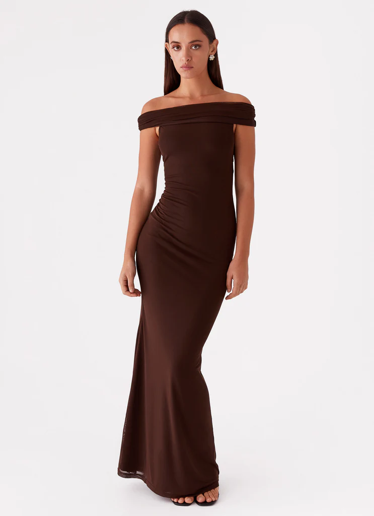 Robe Maxi Marilyn - Chocolat