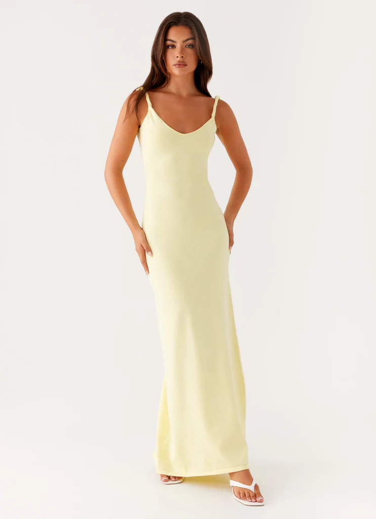 Robe Maxi Anastasia - Jaune