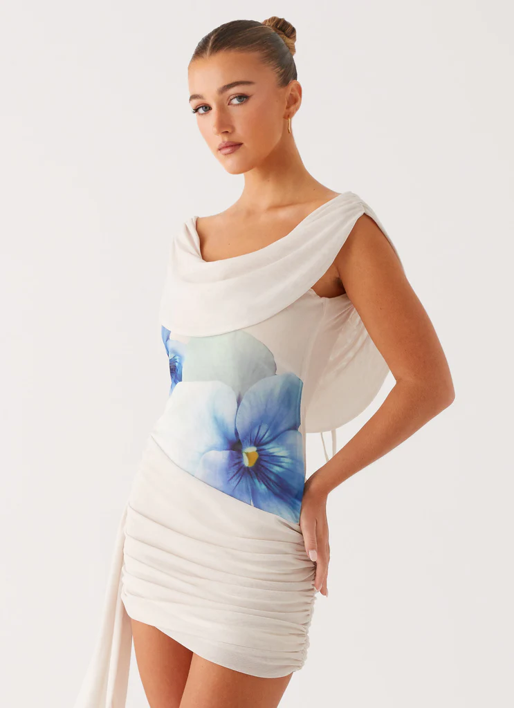Robe Mini Bonne Chance - Ivoire