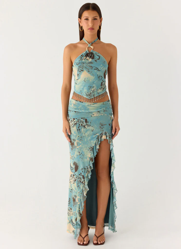 Jupe Maxi Lloyd - Aqua Blur