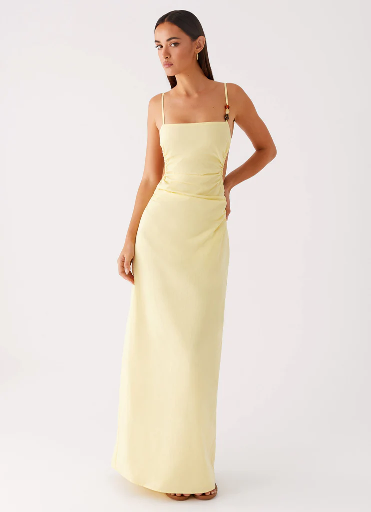 Robe Maxi Selah - Jaune