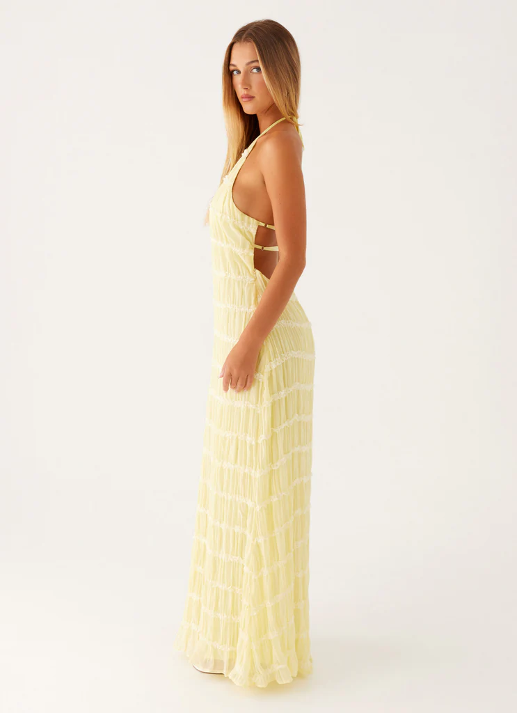 Robe Maxi Aullie - Jaune