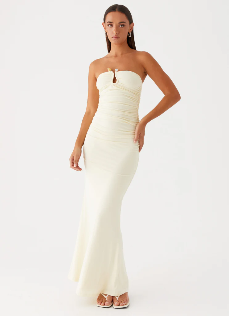 Robe Maxi Rudy - Jaune