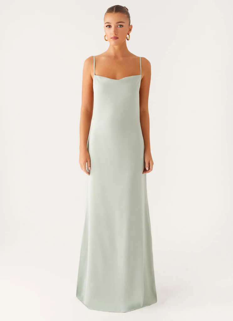Robe Maxi Yves – Menthe Robe Maxi Yves - Menthe