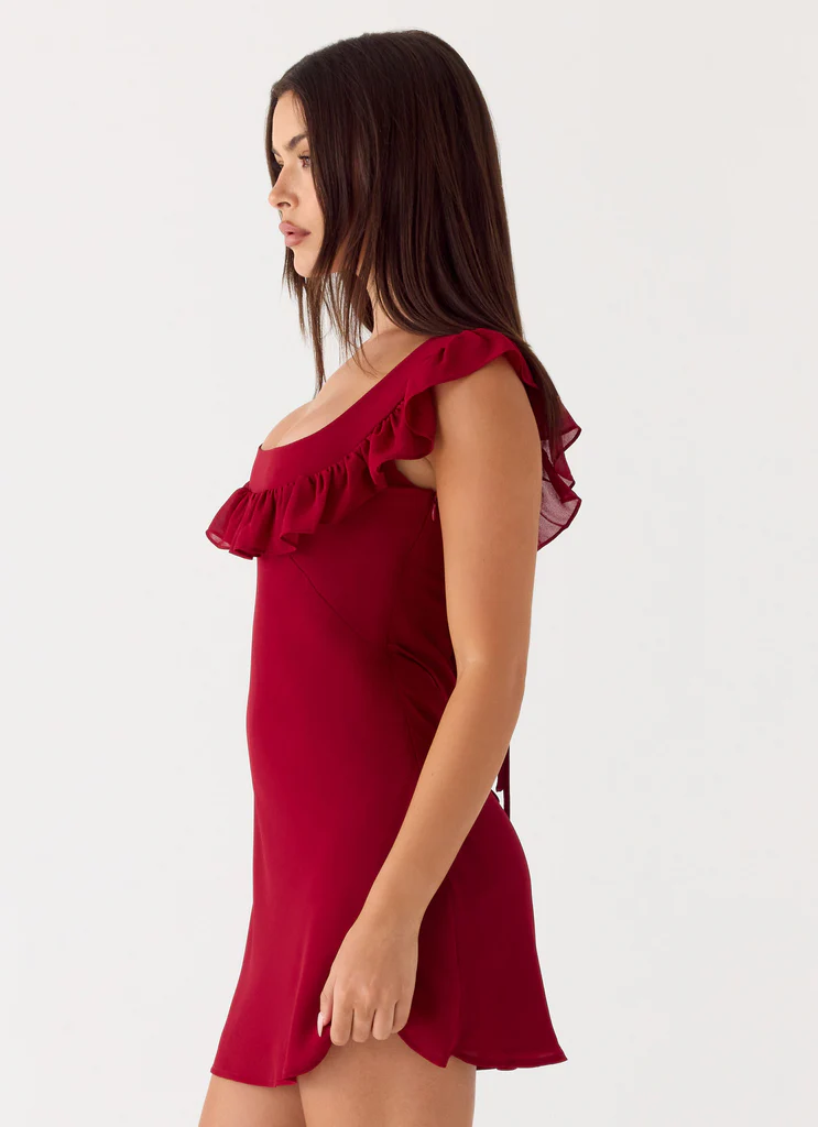 Robe Mini Malina - Rouge Profond