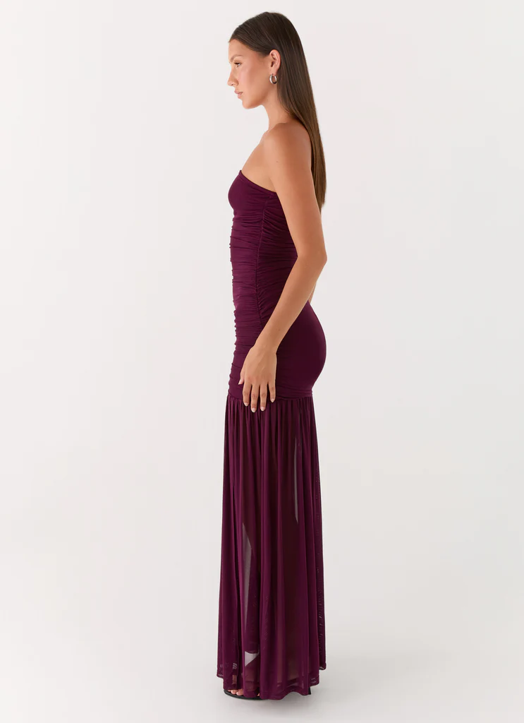 Robe Maxi Savaya – Mulberry Robe Maxi Savaya - Mulberry