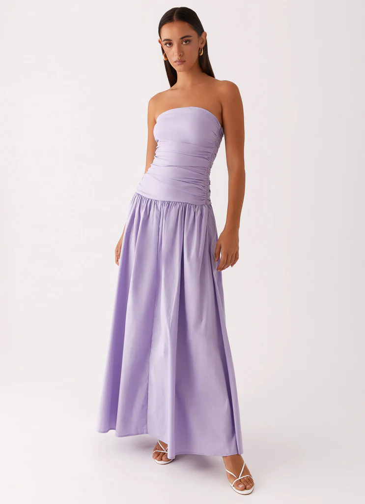 Robe Maxi Carmel - Lavande