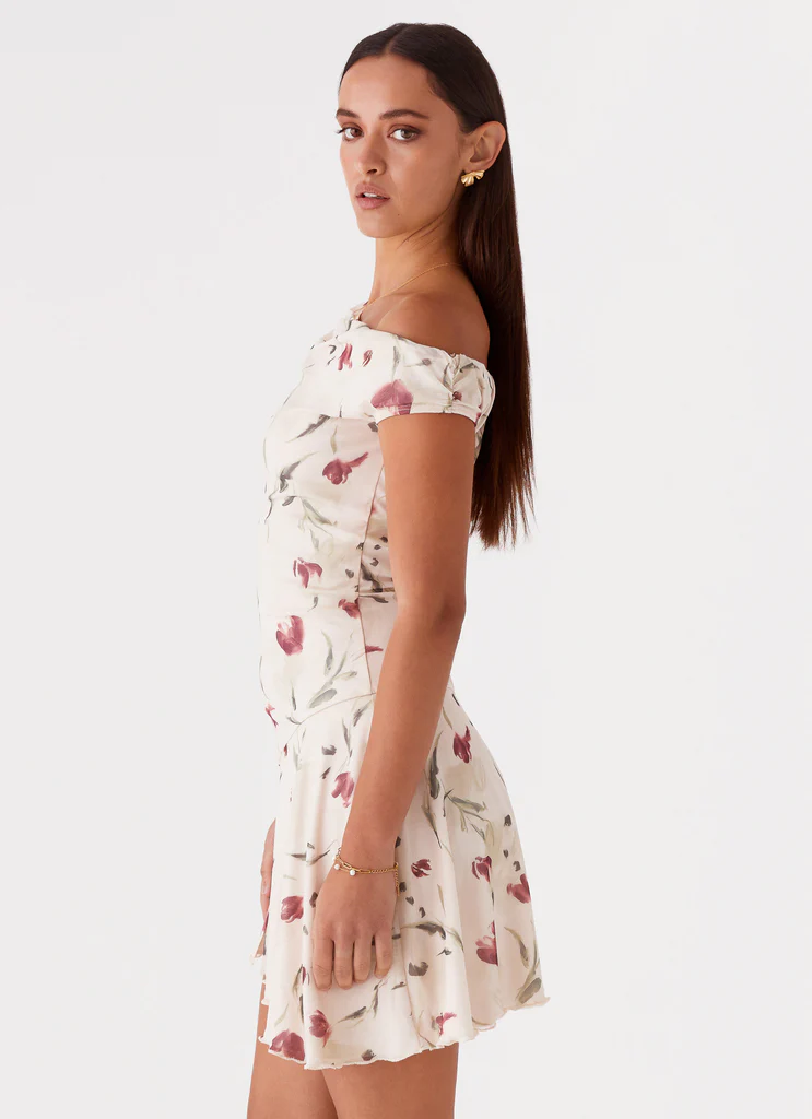 Robe Midi Originale Love - Fleurs
