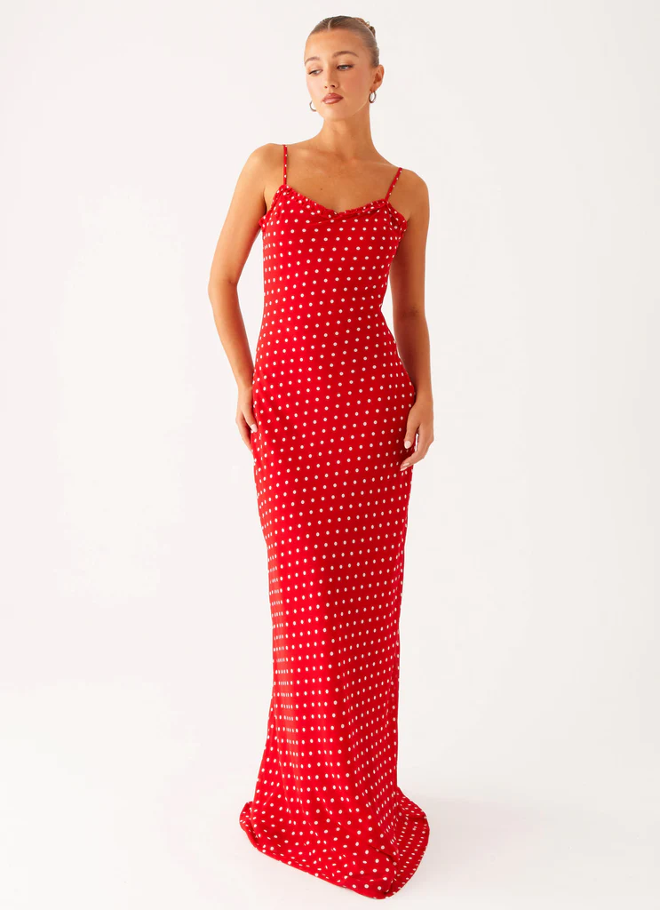 Robe Pareo Maxi - Rayures rouges