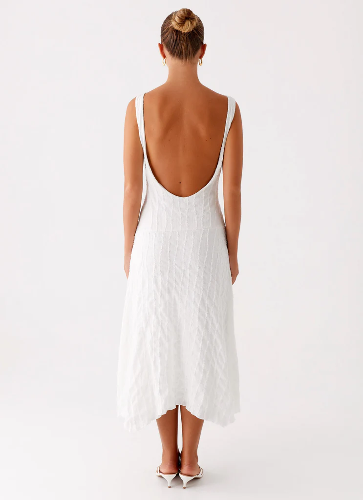 Robe Midi Sharni – Ivoire Robe Midi Sharni - Ivoire