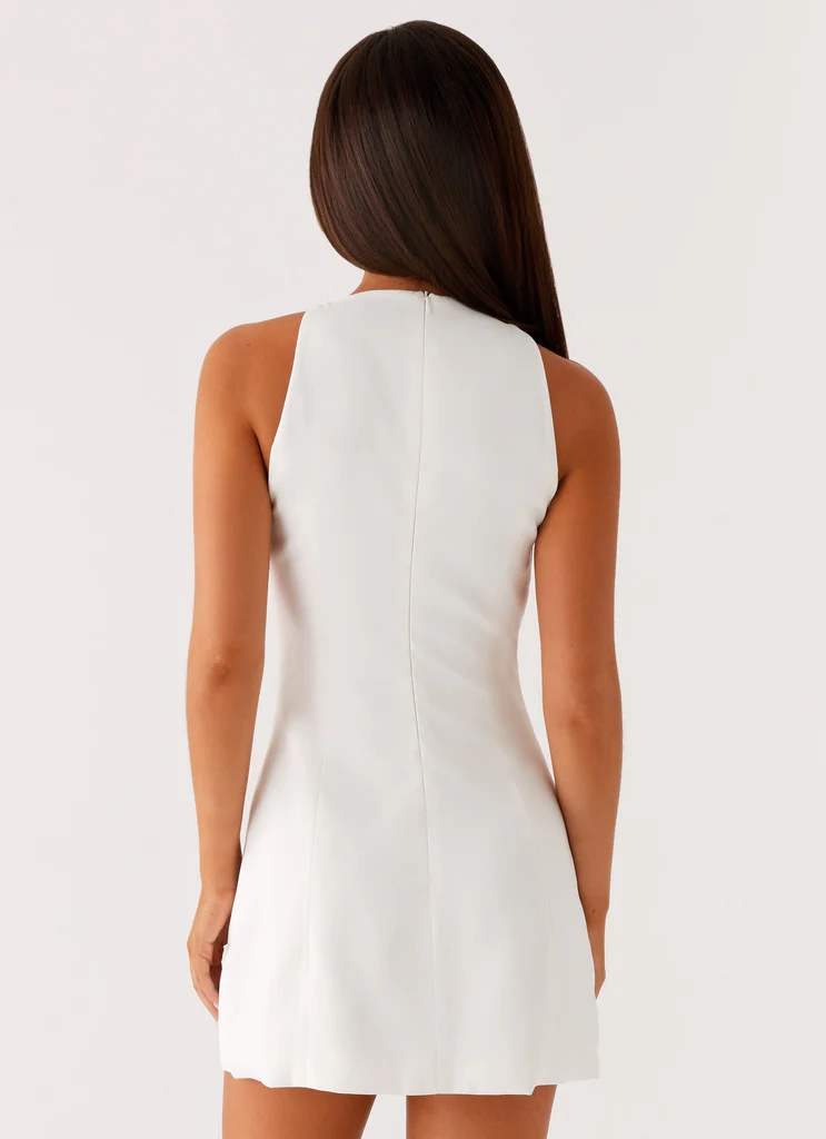 Robe Mini Stacy – Blanc Robe Mini Stacy - Blanc