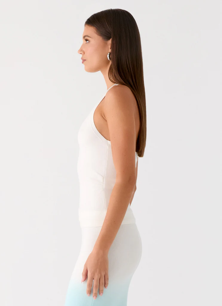 Deep Sea Kiss Top - Blanc